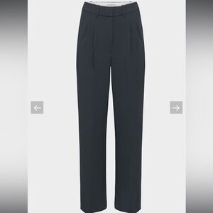 Aritzia Effortless Pant in Navy (Curve Fit)
